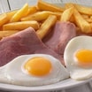 Ham Egg and Chips